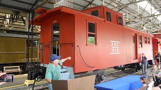 A little history about the FEC 715 Caboose presented by Richard Beall [upl. by Niknar]