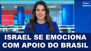 Israel se Emociona com Apoio do Brasil contra o Antissemitismo [upl. by Ravilob]