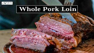 How to Perfectly Brine amp Cook a Whole Pork Loin [upl. by Sellig]