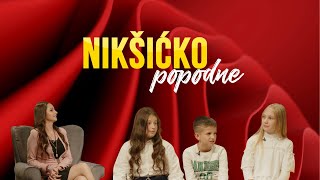 NIKŠIĆKO POPODNE Aleksandra Đurović i djeca novinari quotAkordquot 26102024 [upl. by Selestina486]