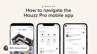 Houzz Pro App 101 [upl. by Selmore]