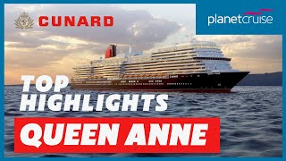 Highlights on Cunards new ship Queen Anne  Planet Cruise [upl. by Aranahs]