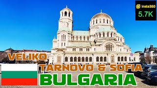 BULGARIA Walking Tour Balkan insta360 sofia [upl. by Correna]