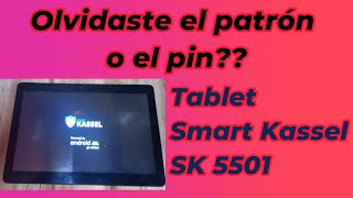 Hard reset TABLET SMART KASSEL K5501 PASO A PASO [upl. by Aldus]