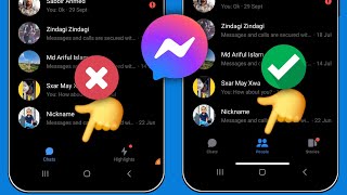 How to Fix Messenger People Option Not Showing Problem  People Option Missing on Messenger [upl. by Enirehtahc33]