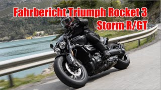 Fahrbericht Triumph Rocket 3 Storm RGT [upl. by Nibbor829]