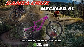 Santa Cruz Heckler SL  lightweight eMTB [upl. by Lyrej]