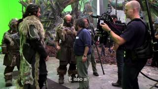 O Hobbit A Desolação de Smaug  Diário de Produção 12 [upl. by Lerim]