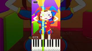 Ara Ara Pomni The Amazing Digital Circus fash  Piano Tutorial [upl. by Outhe705]