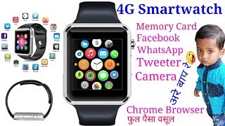 A1 4G Calling Smart Watch Unboxing Video and Full Review [upl. by Aniras]