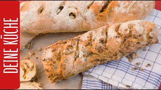 Brot selber backen  3 BrotRezepte  REWE Deine Küche [upl. by Gaw]