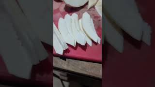 Bread fruit 🍑🥖🍑🥖fryfood Udupi mangalorean kundapurakannada cooking [upl. by Anaahs]