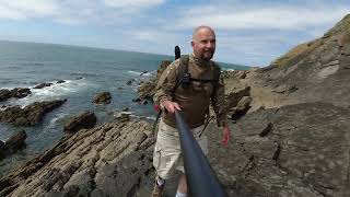 Croyde  North Devon  Baggy Point Caves You Can Visit part 1 [upl. by Weir]