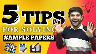 5 Tips for Solving Sample Papers  Mastering Sample Papers  Class 10 202324 [upl. by Cath867]