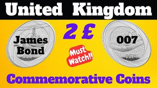 UK James Bond Coin 999 Silver  UK Coins [upl. by Canon]