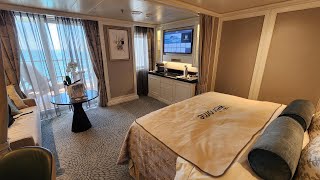 Regent Seven Seas Grandeur Concierge Suite 774 Worlds Most Luxurious Cruise Ship [upl. by Ydnerb260]