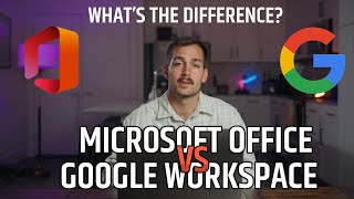 2024 Microsoft Office vs Google Workspace G Suite  Which Should You Use [upl. by Snoddy509]