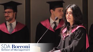 Commencement Speech 2012  FullTime MBA  SDA Bocconi [upl. by Solita]