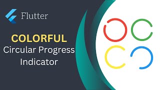 Flutter  Colorful Circular Progress Indicator [upl. by Tevlev]