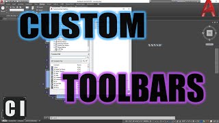 AutoCAD How to Make Custom TOOLBARS  Easy 1Click Commands Draw Order  2 Minute Tuesday [upl. by Sol]