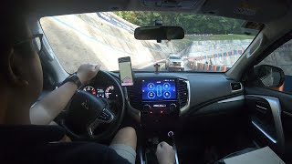 Montero Sport Glx MT  UphillDownhill POV  quotBitukang Manokquot [upl. by Hardy]