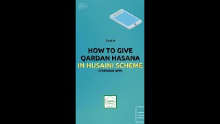 How to contribute in Husain Scheme on Qardan Hasana Application  Qardan Hasana Trust Secunderabad [upl. by Della225]