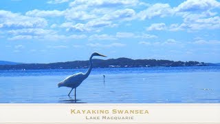 Kayaking Swansea Lake Macquarie [upl. by Ydrah]