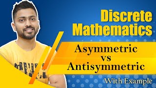 Asymmetric vs Antisymmetric Relation with examples [upl. by Gerty637]