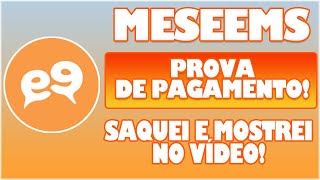 Meseems Prova de Pagamento Meseems Paga mesmo Saquei R2500 e Deu Certo [upl. by Firman]