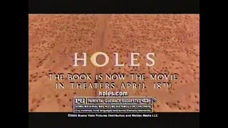 Holes Film Promotion Nickelodeon NIKP 53 Apr 12 2003 [upl. by Emia]