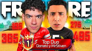 TheDonato y MrStiven VUELVEN A JUGAR FREE FIRE JUNTOS  Legendario [upl. by Remsen558]