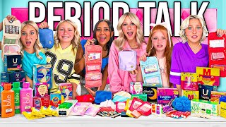 TEEN SISTERS PERIOD TALK Gets TOO REAL for our TWEENS 😳 BACK TO SCHOOL 2024 🩷 [upl. by Aubrey]