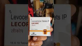 lecope tablet levoceteagin tablet uses alergy sardi [upl. by Kincaid]