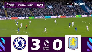 Chelsea vs Aston Villa 30  Premier League 202425  Match Highlights [upl. by Ayaj]