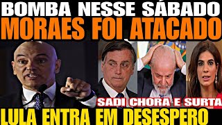 Bomba MORAES ACABA DE SER ATACADO LULA ENTRA EM DESESPERO BOLSONARO AVANÇA CONTRA STF REPOSSTA V [upl. by Aivatan484]