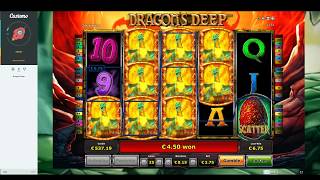 Dragons Deep Slot  Free Spins Round  Novomatic [upl. by Ozzy]