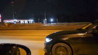 Macan GTS 2018 30 stage 1 vs BMW G20 320i b48 stage 2 rwd [upl. by Liborio78]