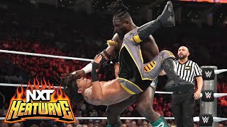 Oba Femi vs Wes Lee – NXT North American Title Match NXT Heatwave 2024 highlights [upl. by Bluefarb]