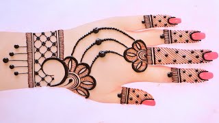 Very beautiful full hand mehndi design  Front hand mehndi  easy mehndi  mehndi design  mehndi [upl. by Brodsky]