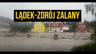 LądekZdrój pod wodą Sytuacja jest katastrofalna [upl. by Ashien]