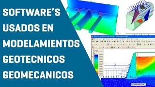 Softwares usados en modelamientos Geomecanicos  Geotecnicos  Geomecanica Geotecnia [upl. by Bettina]