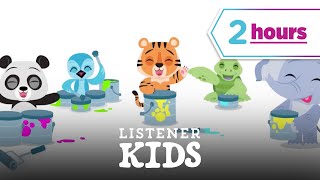 Bible songs for toddlers  2 hours of Listener Kids videos [upl. by Kovacs354]