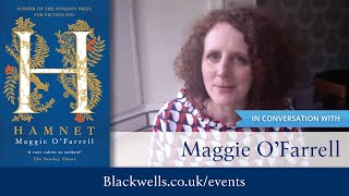 Blackwells Events – In conversation with MAGGIE OFARRELL Hamnet [upl. by Akeihsat951]