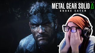 My childhood game Reacting to New Metal Gear  Snake Eater 3 Remake [upl. by Rehctelf258]