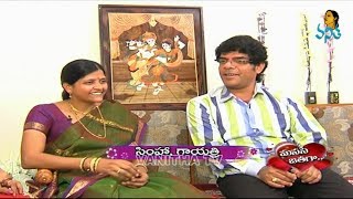 Singer Simha and His Wife Gayatri Interview  Manase Jathaga [upl. by Housen]