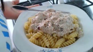 Pasta Con Salmon y Nata ♥ [upl. by Tezil]