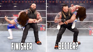 Finishers That Have A Better Version Available In WWE 2K24 [upl. by Anabelle]