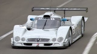 24 Hours of Le Mans 1999  Peter Dumbrecks Shocking Mercedes flip [upl. by Nnod]