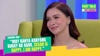 Fast Talk with Boy Abunda Sunshine Cruz at Cesar Montano nagkaayos na ba Full Episode 453 [upl. by Sukin]