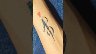 A P TATTOO SIMPLE ideatattoo tattooideas art tattooartist art shorts [upl. by Offen]